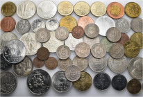 A lot containing 63 silver, bronze and copper-nickel coins. All: Czechoslovakia. Good very fine to FDC. LOT SOLD AS IS, NO RETURNS. 62 coins in lot.
...