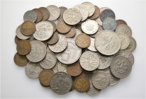 A lot containing 63 silver and bronze coins. All: Czechoslovakia. Fine to good very fine. LOT SOLD AS IS, NO RETURNS. 63 coins in lot.


From the c...