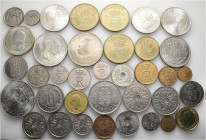A lot containing 37 silver, bronze and copper-nickel coins. All: Denmark. Good very fine to good extremely fine. LOT SOLD AS IS, NO RETURNS. 37 coins ...