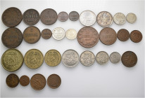 A lot containing 30 silver and bronze coins. All: Finland. Very fine to extremely fine. LOT SOLD AS IS, NO RETURNS. 30 coins in lot.


From the col...