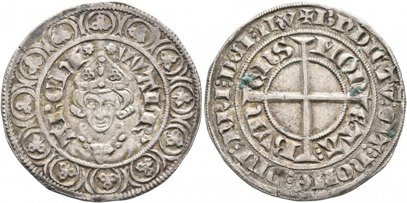 GERMANY. Köln (Erzbistum). Walram von Jülich, 1332-1349. Turnose (Silver, 27 mm,...