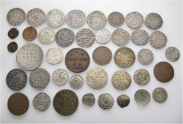 A lot containing 41 silver and bronze coins. All: Germany. Very fine to extremely fine. LOT SOLD AS IS, NO RETURNS. 41 coins in lot.


From the col...