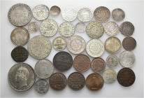 A lot containing 35 silver and bronze coins. All: Germany. Very fine to good extremely fine. LOT SOLD AS IS, NO RETURNS. 35 coins in lot.


From th...