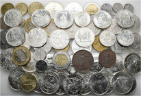 A lot containing 61 silver, bronze and copper-nickel coins. All: Italy. Good very fine to FDC. LOT SOLD AS IS, NO RETURNS. 61 coins in lot.


From ...