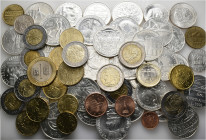 A lot containing 66 silver, bronze and copper-nickel coins. All: Italy. Good very fine to FDC. LOT SOLD AS IS, NO RETURNS. 66 coins in lot.


From ...