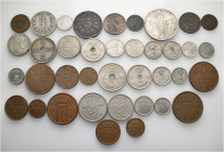 A lot containing 38 silver and bronze coins. All: Norway. Very fine to extremely fine. LOT SOLD AS IS, NO RETURNS. 38 coins in lot.


From the coll...