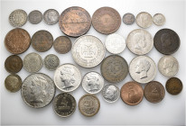A lot containing 31 silver and bronze coins. All: Portugal. Good very fine to extremely fine. LOT SOLD AS IS, NO RETURNS. 31 coins in lot.


From t...