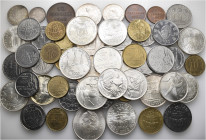A lot containing 55 silver, bronze and copper-nickel coins. All: San Marino. Good very fine to FDC. LOT SOLD AS IS, NO RETURNS. 55 coins in lot.


...