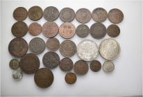 A lot containing 30 silver and bronze coins. All: Sweden. Very fine to extremely fine. LOT SOLD AS IS, NO RETURNS. 30 coins in lot.


From the coll...
