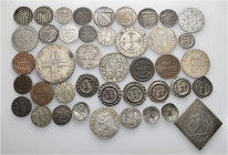 A lot containing 42 silver and bronze coins. All: Switzerland. Very fine to good extremely fine. LOT SOLD AS IS, NO RETURNS. 42 coins in lot.


Fro...