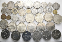 A lot containing 38 silver, bronze and copper-nickel coins. All: Switzerland. Very fine to FDC. LOT SOLD AS IS, NO RETURNS. 38 coins in lot.


From...
