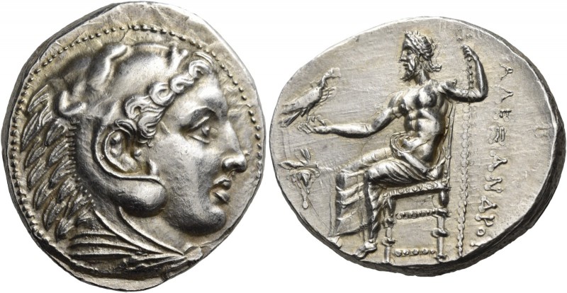 Kings of Macedon. Alexander III ‘the Great’, 336-323 BC. Tetradrachm (Silver, 27...