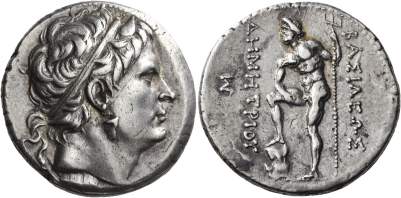 Kings of Macedon. Demetrios I Poliorketes, 306-283 BC. Tetradrachm (Silver, 28 m...