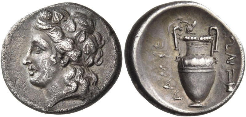 Thessaly. Lamia. Circa 400-344 BC. Hemidrachm (Silver, 16 mm, 2.84 g, 12 h), c. ...