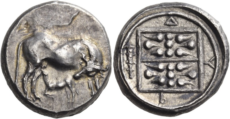 Illyria. Dyrrhachion. Circa 340-280 BC. Stater (Silver, 21 mm, 10.87 g, 7 h). Co...