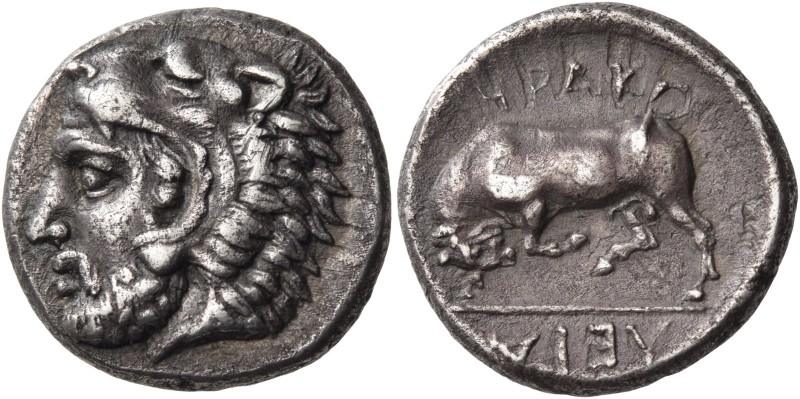 Bithynia. Herakleia Pontika. 4th century BC. Drachm or siglos (Silver, 17 mm, 5....