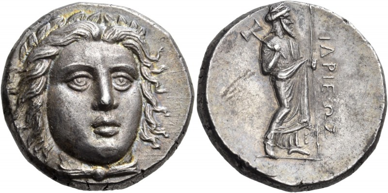 Satraps of Caria. Hidrieus, circa 351/0-344/3 BC. Tetradrachm (Silver, 22 mm, 15...