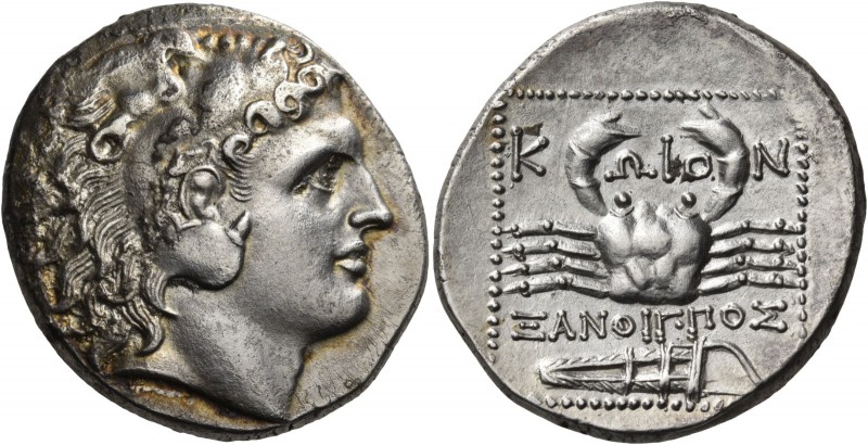 Islands off Caria. Kos. Circa 285-258 BC. Tetradrachm (Silver, 27 mm, 14.96 g), ...
