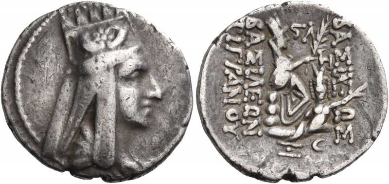 Kings of Armenia. Tigranes II ‘the Great’, 95-56 BC. Drachm (Silver, 20 mm, 3.72...