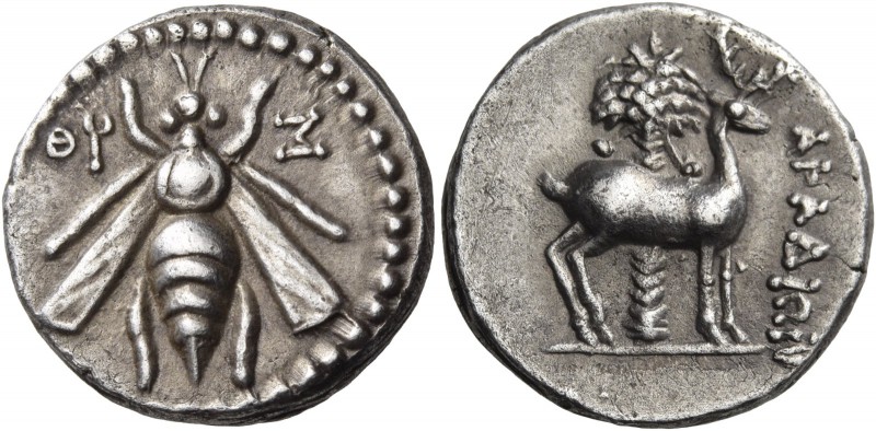 Phoenicia. Arados. Circa 172/1-111/0 BC. Drachm (Silver, 16 mm, 4.11 g, 12 h), y...