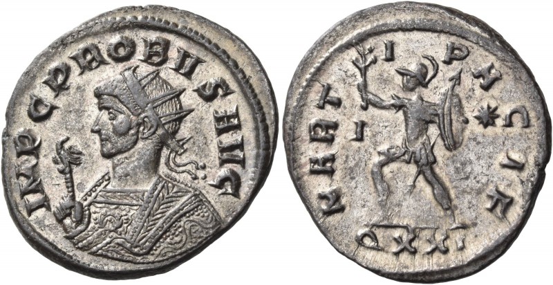 Probus, 276-282. Antoninianus (Billon, 23 mm, 4.36 g, 12 h), Ticinum, 280. IMP C...