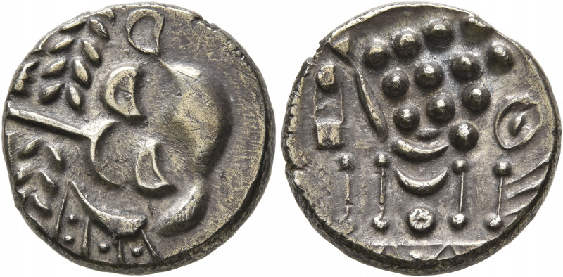 BRITAIN. Durotriges. Uninscribed, circa 65 BC-AD 45. Stater (Electrum, 18 mm, 5....
