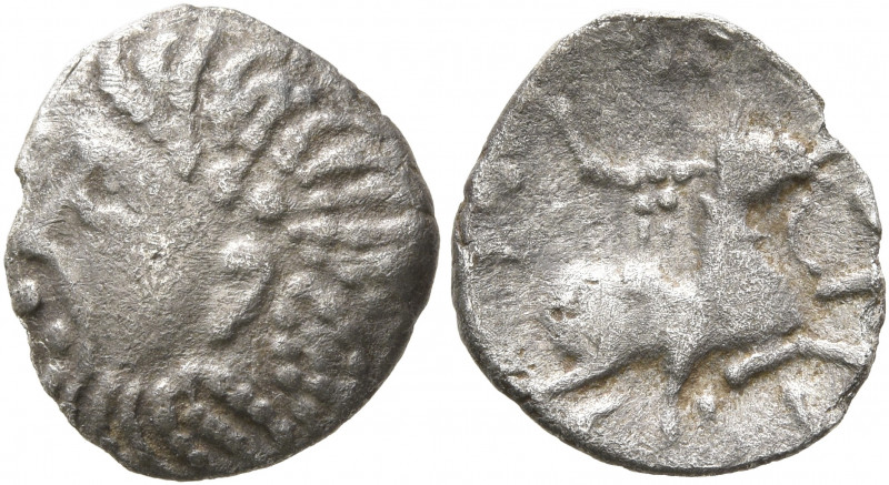 BRITAIN. Trinovantes & Catuvellauni. Tasciovanus, circa 25 BC-AD 10. Unit (Silve...