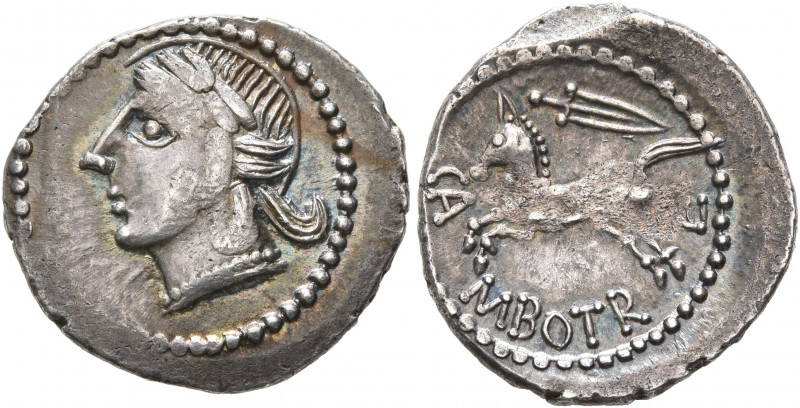 CENTRAL GAUL. Bituriges Cubi. Circa 60-50 BC. Quinarius (Silver, 17 mm, 1.93 g, ...