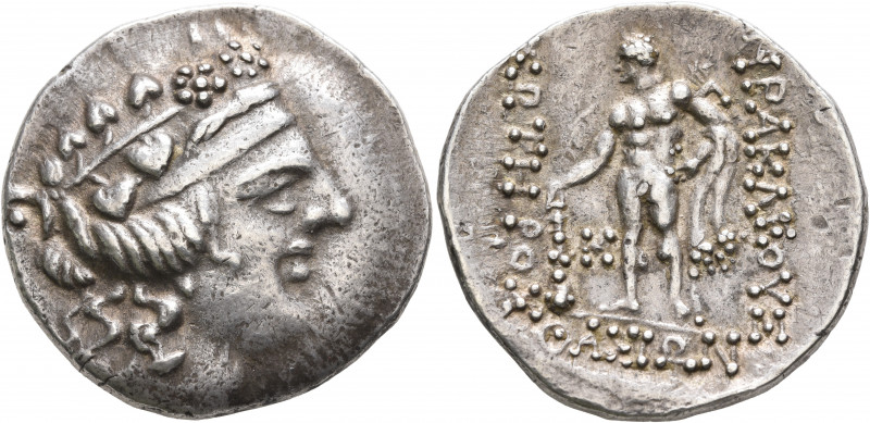 ISLANDS OFF THRACE, Thasos. Circa 168/7-148 BC. Tetradrachm (Silver, 31 mm, 17.0...