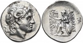 KINGS OF THRACE. Lysimachos, 305-281 BC. Tetradrachm (Silver, 33 mm, 17.05 g, 12 h), Lampsakos, circa 297/6-282/1. Diademed head of Alexander the Grea...