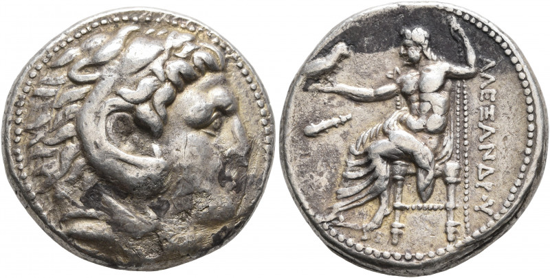 KINGS OF MACEDON. Alexander III ‘the Great’, 336-323 BC. Tetradrachm (Silver, 25...