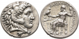 KINGS OF MACEDON. Alexander III ‘the Great’, 336-323 BC. Tetradrachm (Silver, 25 mm, 15.61 g, 11 h), Tarsos, struck under Philotas and Philoxenos, 323...