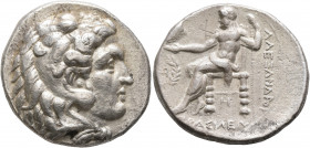 KINGS OF MACEDON. Alexander III ‘the Great’, 336-323 BC. Tetradrachm (Silver, 27 mm, 16.90 g, 4 h), Babylon, struck under Seleukos I, circa 311-300. H...
