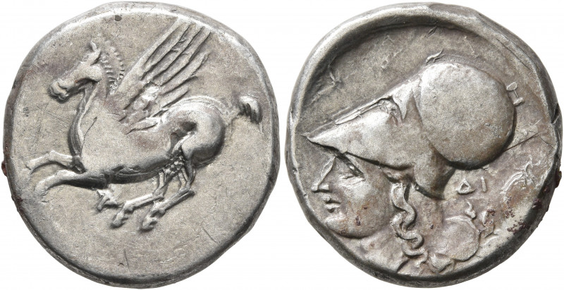 AKARNANIA. Argos Amphilochikon. Circa 330-280 BC. Stater (Silver, 21 mm, 8.43 g,...