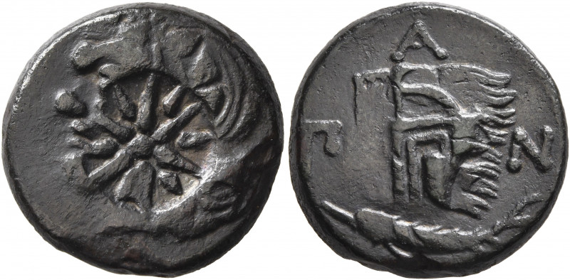 CIMMERIAN BOSPOROS. Pantikapaion. Circa 304/3-250 BC. AE (Bronze, 20 mm, 6.87 g,...