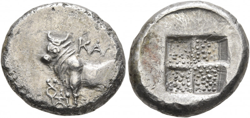 BITHYNIA. Kalchedon. Circa 367/6-340 BC. Drachm (Silver, 15 mm, 3.87 g), Rhodian...