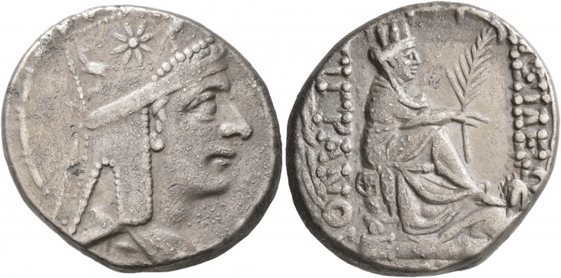 KINGS OF ARMENIA. Tigranes II ‘the Great’, 95-56 BC. Tetradrachm (Silver, 26 mm,...