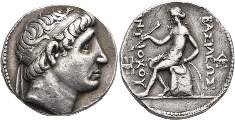 SELEUKID KINGS OF SYRIA. Antiochos I Soter, 281-261 BC. Tetradrachm (Silver, 28 ...