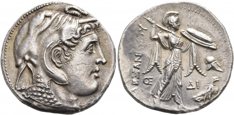 PTOLEMAIC KINGS OF EGYPT. Ptolemy I Soter, As satrap, 323-305 BC. Tetradrachm (S...