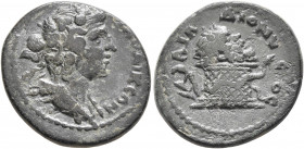 PHRYGIA. Laodicea ad Lycum. Pseudo-autonomous issue. Assarion (Bronze, 21 mm, 5.22 g, 7 h), Po. Ailios Dionysios Sabinianos, magistrate, circa 139-147...