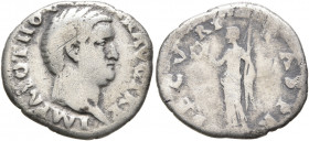 Otho, 69. Denarius (Silver, 18 mm, 2.86 g, 6 h), Rome, 15 January-16 April 69. IMP M OTHO CAESAR AVG TR P Bare head of Otho to right. Rev. SECVRITAS P...