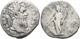 Didius Julianus, 193. Denarius (Silver, 17 mm, 3.00 g, 6 h), Rome. IMP CAES M DID IVLIAN AVG Laureate head of Didius Julianus to right. Rev. [P M TR P...