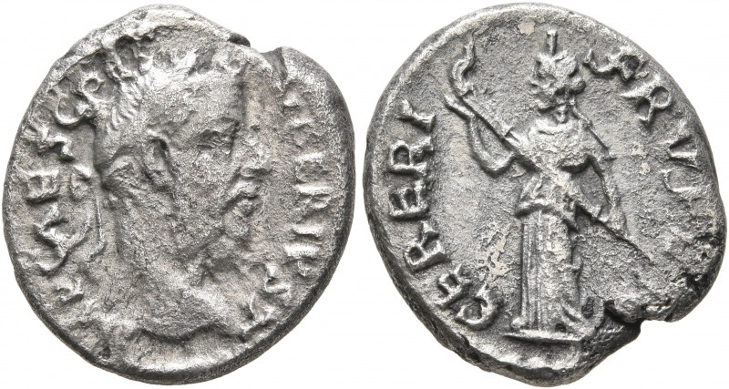 Pescennius Niger, 193-194. Denarius (Silver, 17 mm, 3.71 g, 7 h), Antiochia. IMP...