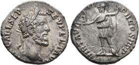Septimius Severus, 193-211. Denarius (Silver, 18 mm, 2.43 g, 6 h), a contemporary imitation, irregular mint, after circa 194/5. IMP CAE L SEP SEV PERT...