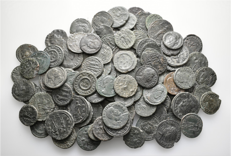 A lot containing 102 bronze coins. All: Roman Imperial. Fine to good very fine. ...