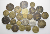 A lot containing 25 brass tokens. All: World. Fine to very fine. LOT SOLD AS IS, NO RETURNS. 25 tokens in lot.


From the collection of a Swiss sch...