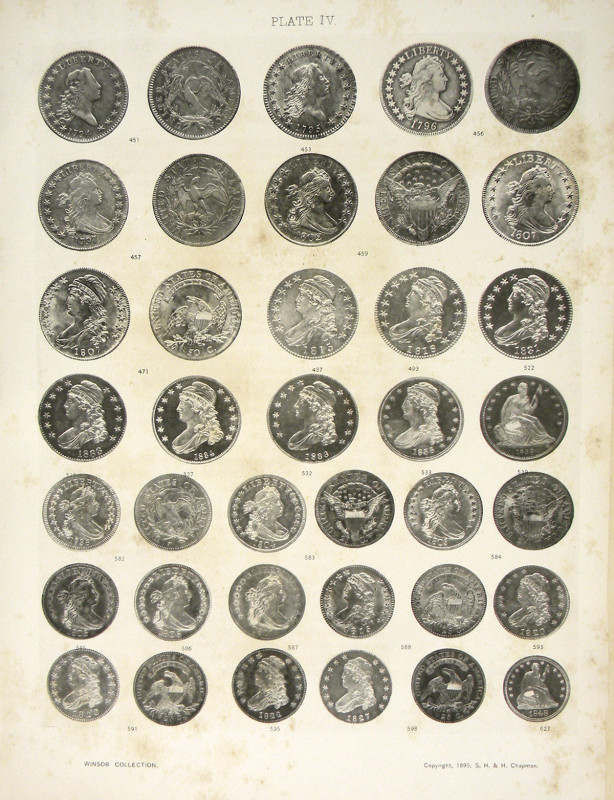 Chapman, S.H. & H. CATALOGUE OF THE MAGNIFICENT COLLECTION OF COINS OF THE UNITE...