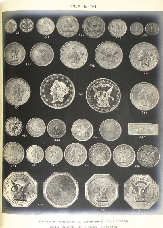 Chapman, Henry. CATALOGUE OF THE COLLECTION OF COLONIAL AND STATE COINS, 1787 NE...