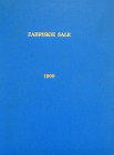 Important 1909 Zabriskie Catalogue