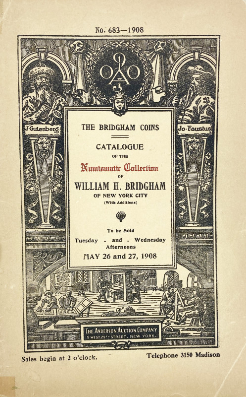 New York Coin & Stamp Company. AUCTION SALE CATALOGUES. Twenty-two auction catal...